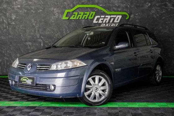 RENAULT MEGANE 1.6 DYNAMIQUE GRAND TOUR 16V FLEX 4P MANUAL RENAULT MEGANE 1.6 DYNAMIQUE GRAND TOUR 16V FLEX 4P MANUAL